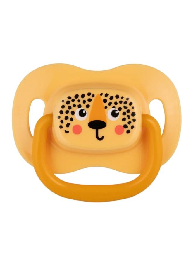 Canpol Babies Silicone Symmetrical Soother 0-6m – Orange (2Pcs) - Image 3