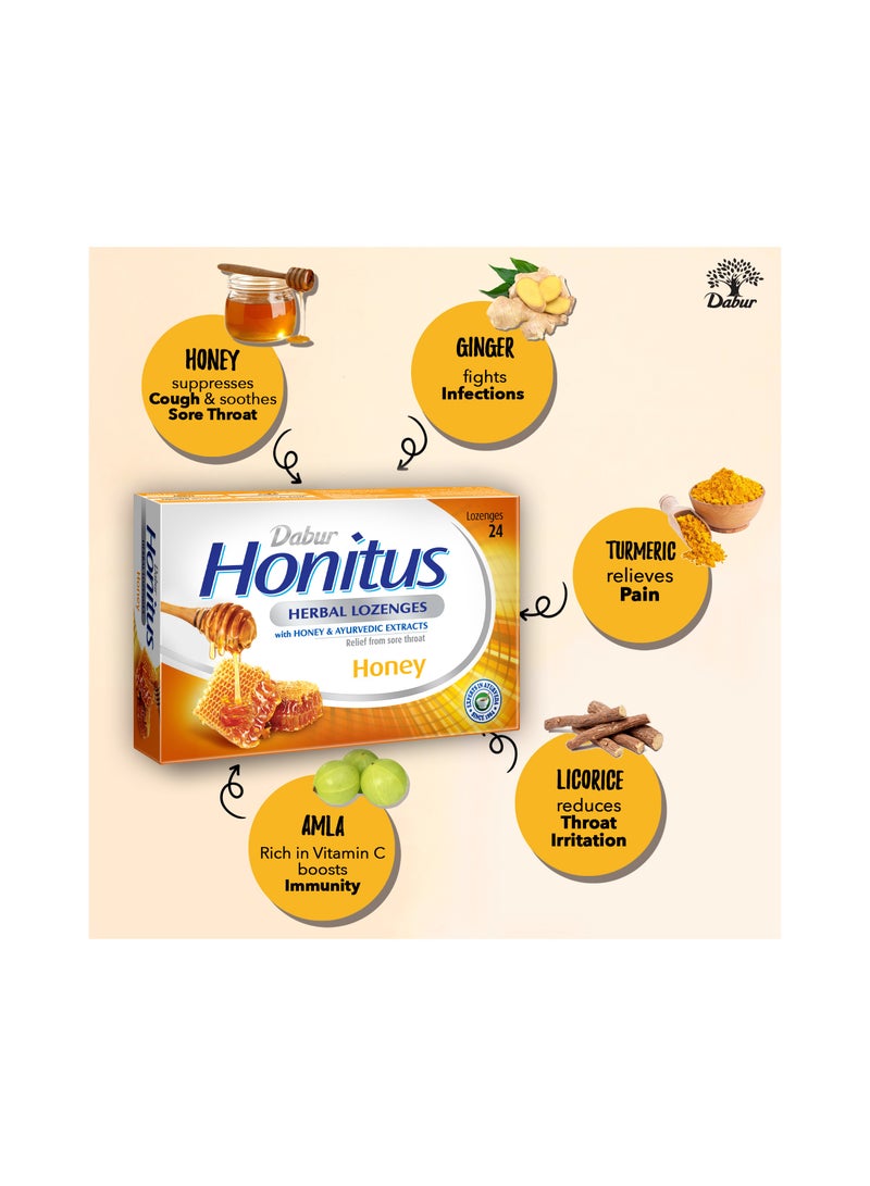 دابر هونيتوس العشبية لوز والعسل 2x12str - Image 2