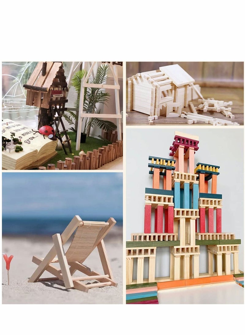 SYOSI 1/8 ×12 inch Wooden Square Dowel Rod, Small Hardwood Unfinished Wood Squrae Sticks for Crafts DIY Projects (100 Count) - Image 3