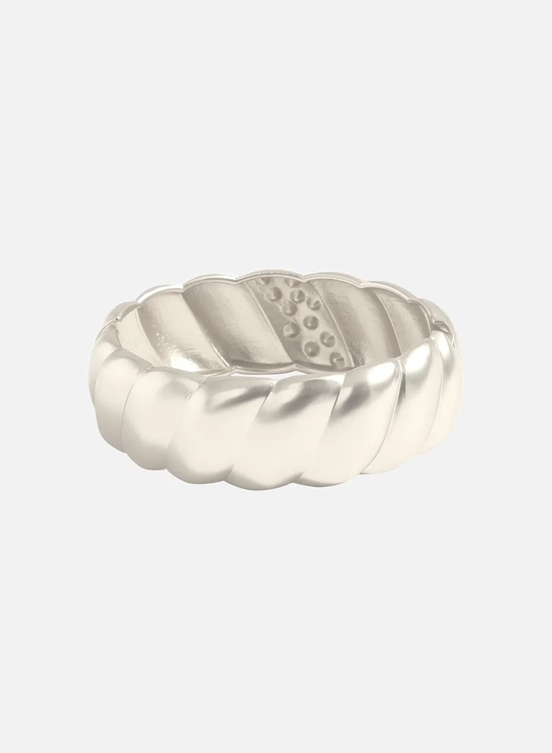 SOHI Metallic Swirl Artificial Bracelet Jewellery