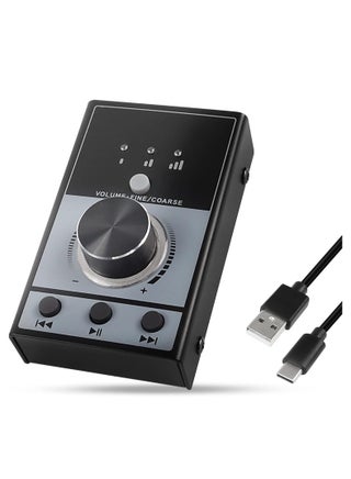 USB Volume Knob Controller, Multimedia Computer Sound Controller, with Play/Pause/Back/Forward Function, Plug and Play, Sturdy and Durable, One-Click Mute, for Phone PC Speaker Audio Adjustment - pzsku/Z82F493BA509F31963AC1Z/45/_/1701347764/9ae9e3be-f296-4aca-8f74-9ceb9c1519f6