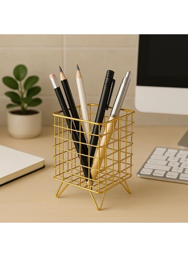 BS سلة شبكية معدنية مربعة من B&S - منظم تخزين متعدد الاستخدامات - Image 1