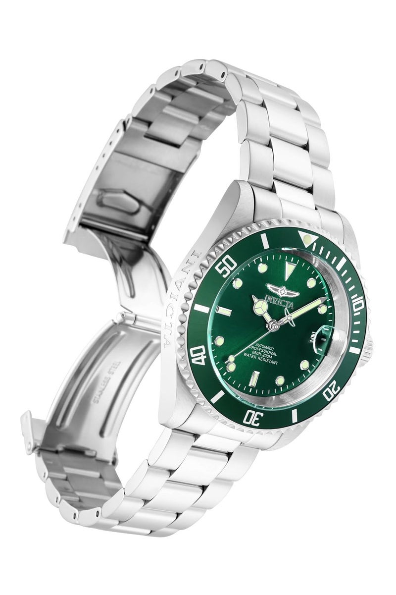 Invicta Men's Pro Diver 40mm Stainless Steel Automatic Watch, Silver (Model: 35688) - Image 2