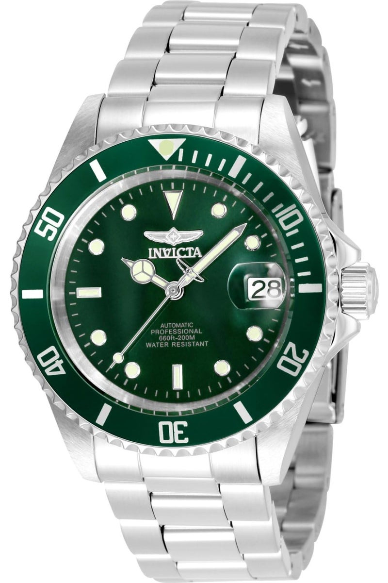 Invicta Men's Pro Diver 40mm Stainless Steel Automatic Watch, Silver (Model: 35688) - Image 1