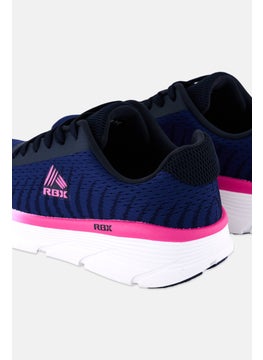 RBX Women Lace Up Outdoor Sports Shoes, Navy  - Image 2