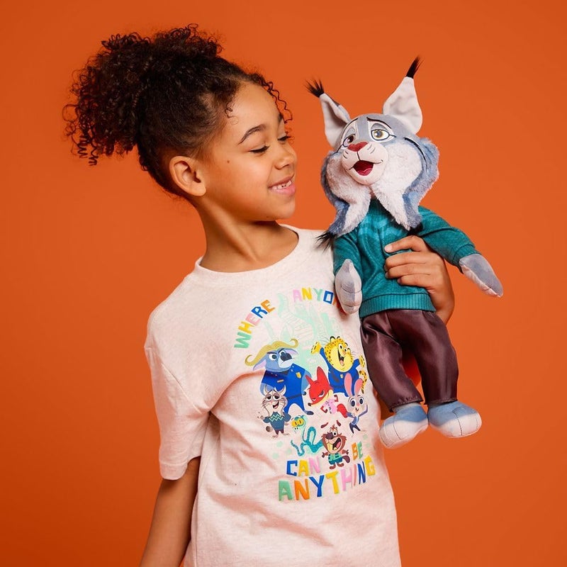 Disney store Official Pawbert Lynxley Plush - Zootopia 2 Toy for Girls and Boys - Cute Stuffed Toy with Detailed Plush Sculpture & Embroidered Details - Disney Toy for Children - Image 2