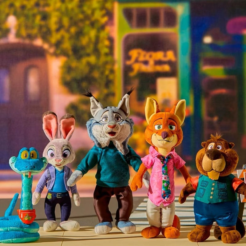 Disney store Official Pawbert Lynxley Plush - Zootopia 2 Toy for Girls and Boys - Cute Stuffed Toy with Detailed Plush Sculpture & Embroidered Details - Disney Toy for Children - Image 4