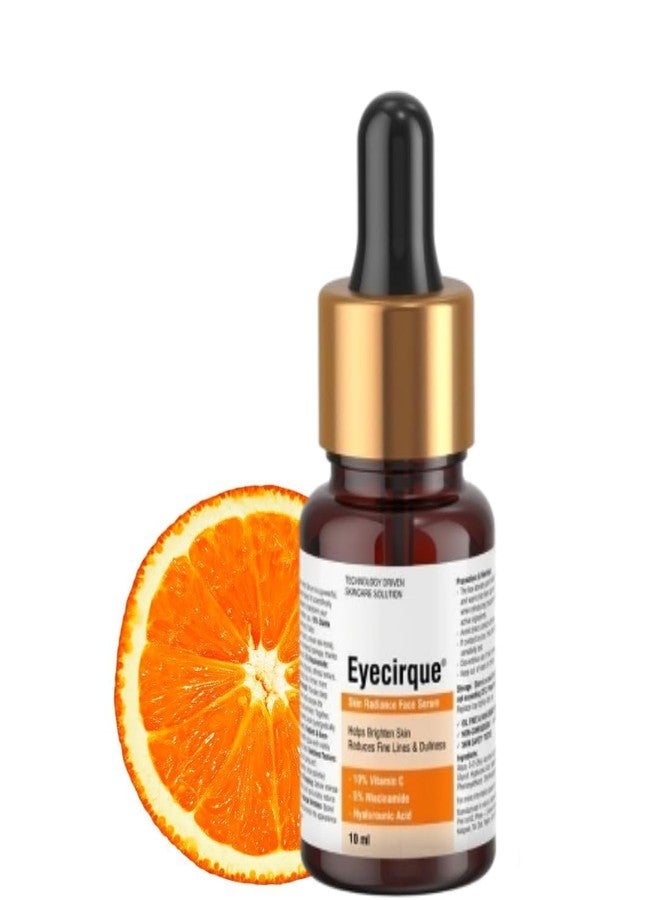 Eyecirque 10% Vitamin C Face Serum with 5% Niacinamide | Fades Dark Spots & Hydrates | Lightweight & Non-Sticky | For Oily, Dry, Normal & Combination Skin - 10ML - Image 1