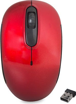 Everest SMW-666 USB Red 2.4Ghz Optical Wireless Mouse  - Image 1