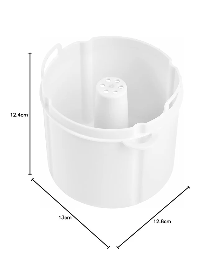 BEABA Babycook Express Pasta And Rice Cooker For Baby Food Preparation, White