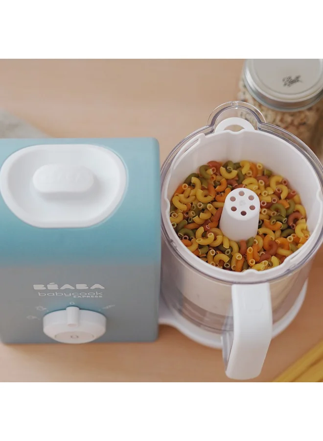 BEABA Babycook Express Pasta And Rice Cooker For Baby Food Preparation, White