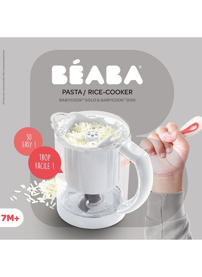 BEABA Babycook Express Pasta And Rice Cooker For Baby Food Preparation, White  - Image 4