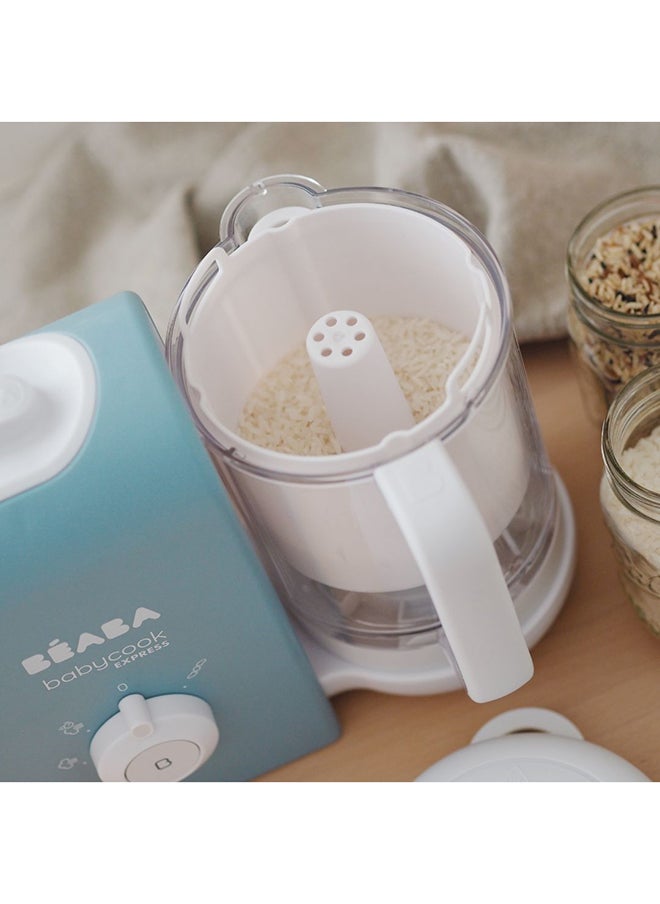 BEABA Babycook Express Pasta And Rice Cooker For Baby Food Preparation, White  - Image 5