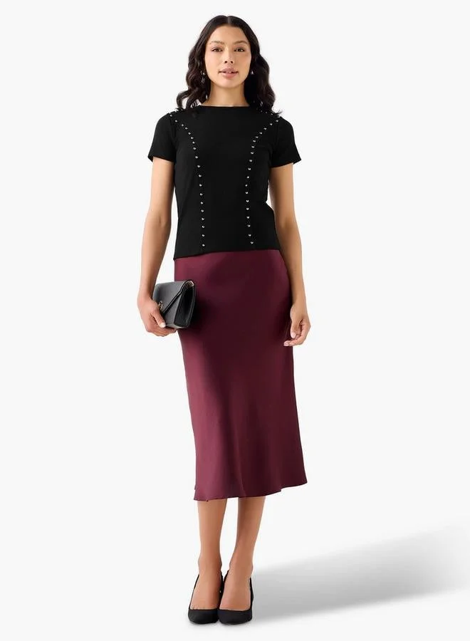 تواكستريمز 2Xtremz T-shirt with Embellished Detail