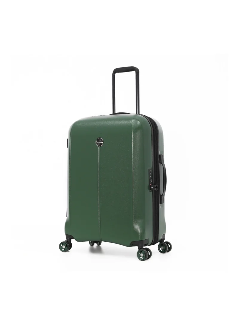 Verage  Hard Shell Luggage Trolley Bag 3 Pieces Set With Double Spinner Wheel,Green (S-20inch,M-24inch,L-28inch)
