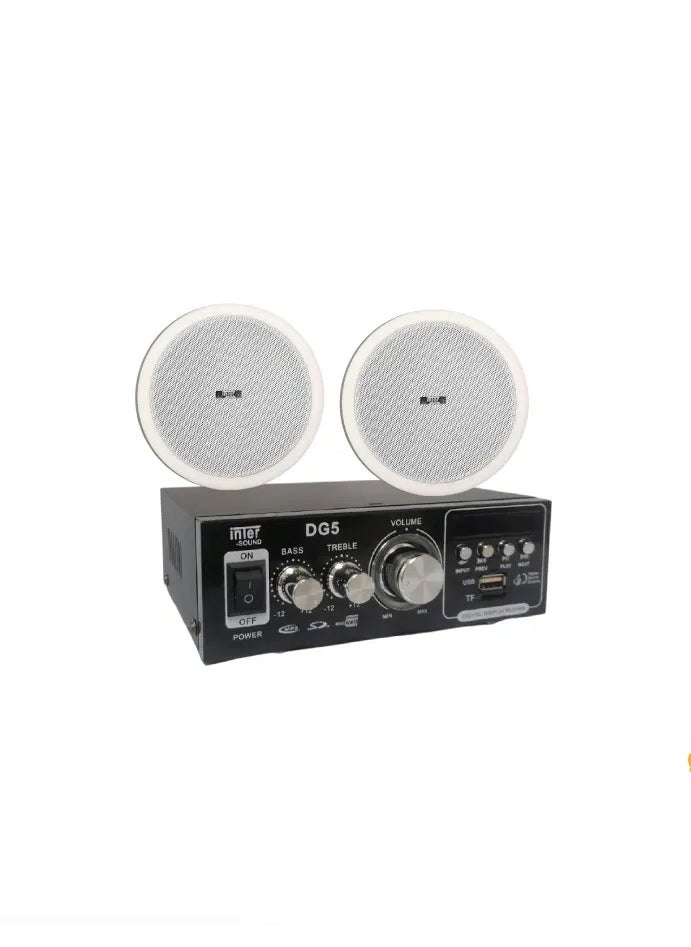 Generic - Sound System 2 Ceiling Amplifier Speakers, 30 Watt - Image 1