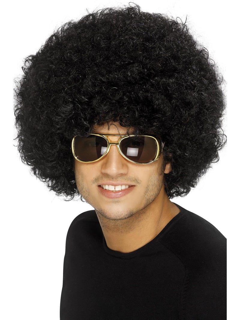Smiffys 70s Funky Afro Wig - Image 3