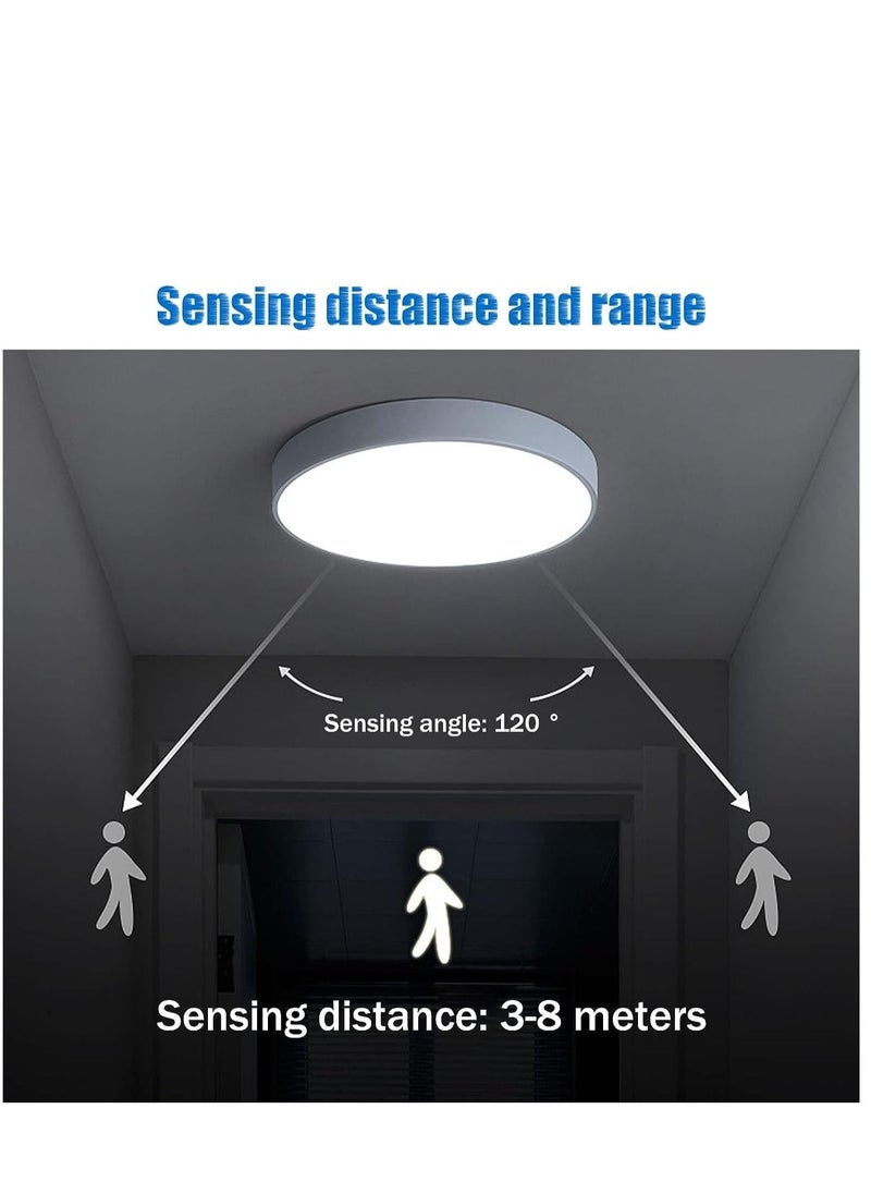 Y&D - Motion Sensor 3 PCS Detector Black Automatic Dusk to Dawn 12V DC Human Infrared Light Switch and 240 Degree Replacement Pir - Image 1