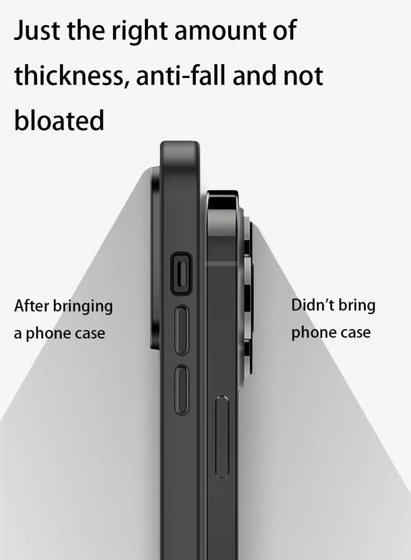 iPhone 13 Pro Max Case - Black - Magnetic, MagSafe Compatible, Full Protection - Image 3