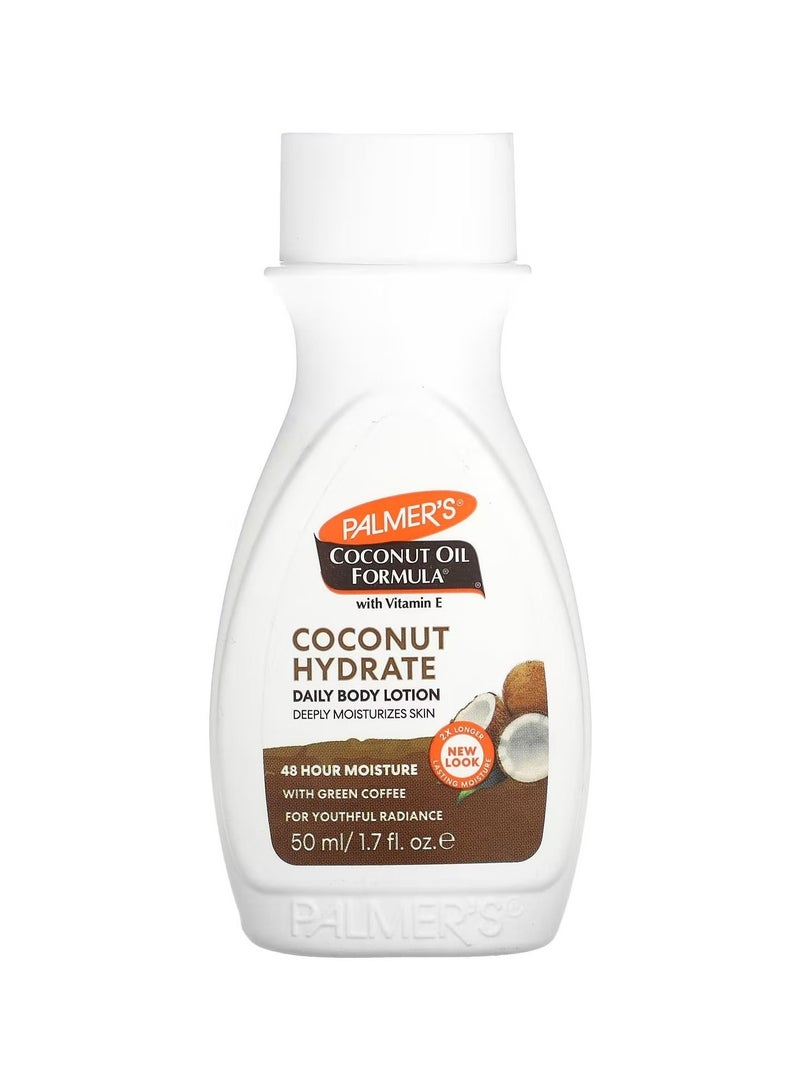PALMER'S Coconut Oil Formula with Vitamin E Daily Moisturizing Coconut Body Lotion 1.7 fl oz 50 ml