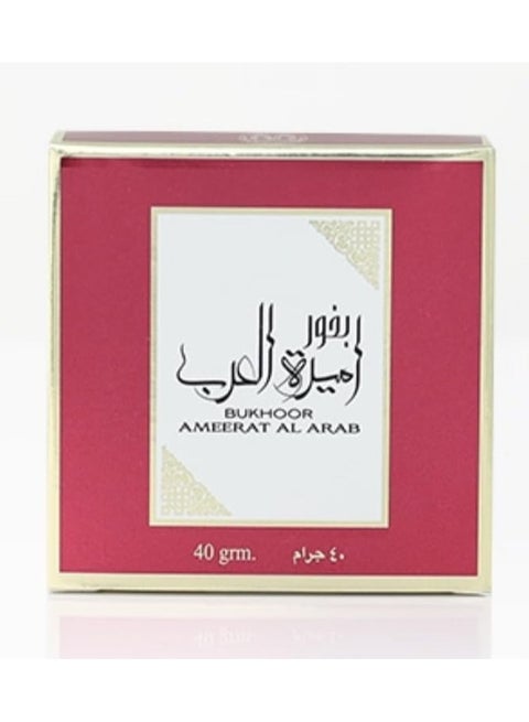 بخور أميرة العرب بخور البيت والزقاق 40 جرام