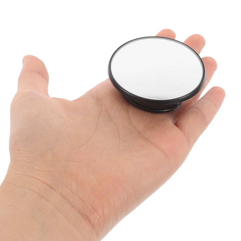 Universal Convex Blind Spot Car Mirror With Suction Cup Mount Wide Angle Rear View Black - Image 4