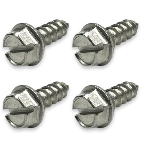 BCP Fasteners Four (4) Stainless Steel License Plate Screws (BCP253) - Image 5