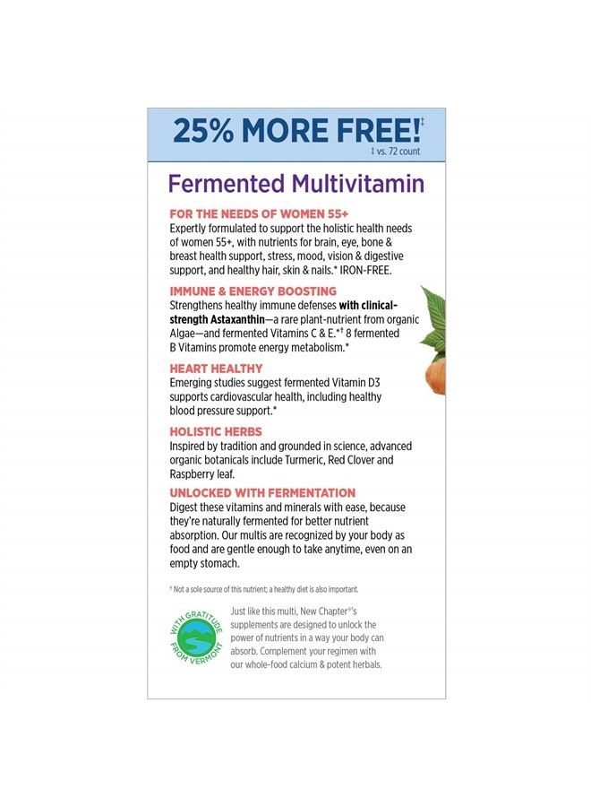 New Chapter Every Women's One Daily 55+ 90ct - Image 1