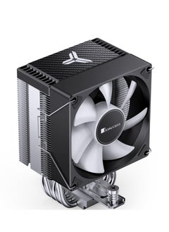 SYOSI CR1400 EVO ARGB CPU Cooler, Silent Series Mini CPU Cooler, H130mm, Air Cooling Tower Radiator, 4 Copper Heatpipes for AMD AM4/AM5 heatsink, Intel LGA1700, 92mm ARGB Fan, Lighting Top  - Image 5