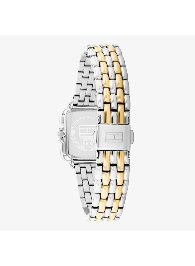 Tommy Hilfiger 1782861 Women’s Watch – Mia Two-Tone Stainless Steel Square Dial 24mm - Image 3