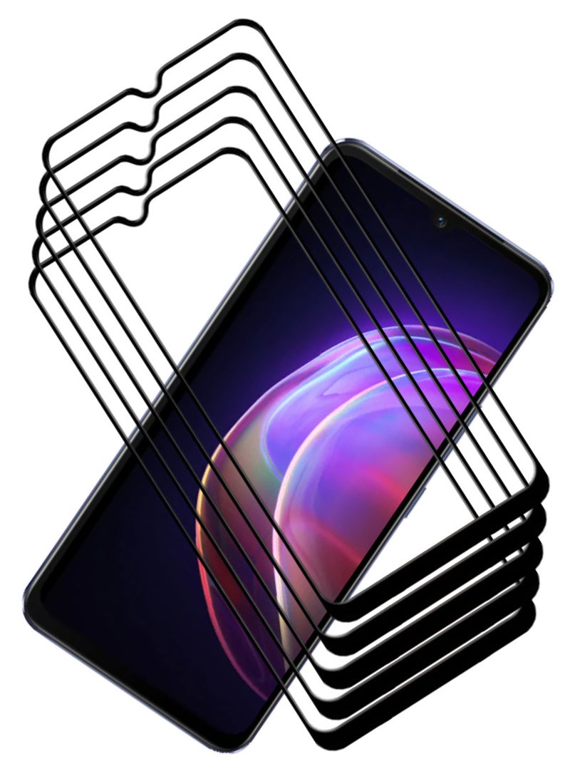 ACLIX 5 Pieces Antistatic ESD Dustproof Premium Quality High Definition Tempered Glass Screen Protector Designed For vivo V21 - Image 1