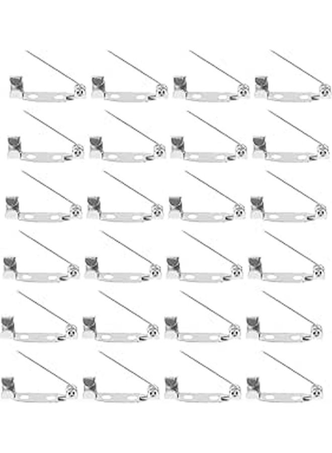 50 Pcs Metal Safety Pins For Sewing Craft DIY Clothing Fixing And Felting Projects - Image 1