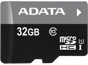 ADATA ADATA Premier 32GB UHSI Class10 MicroSDHC Memory Card with Adapter for Smartphones Tablets and Digital Cameras 