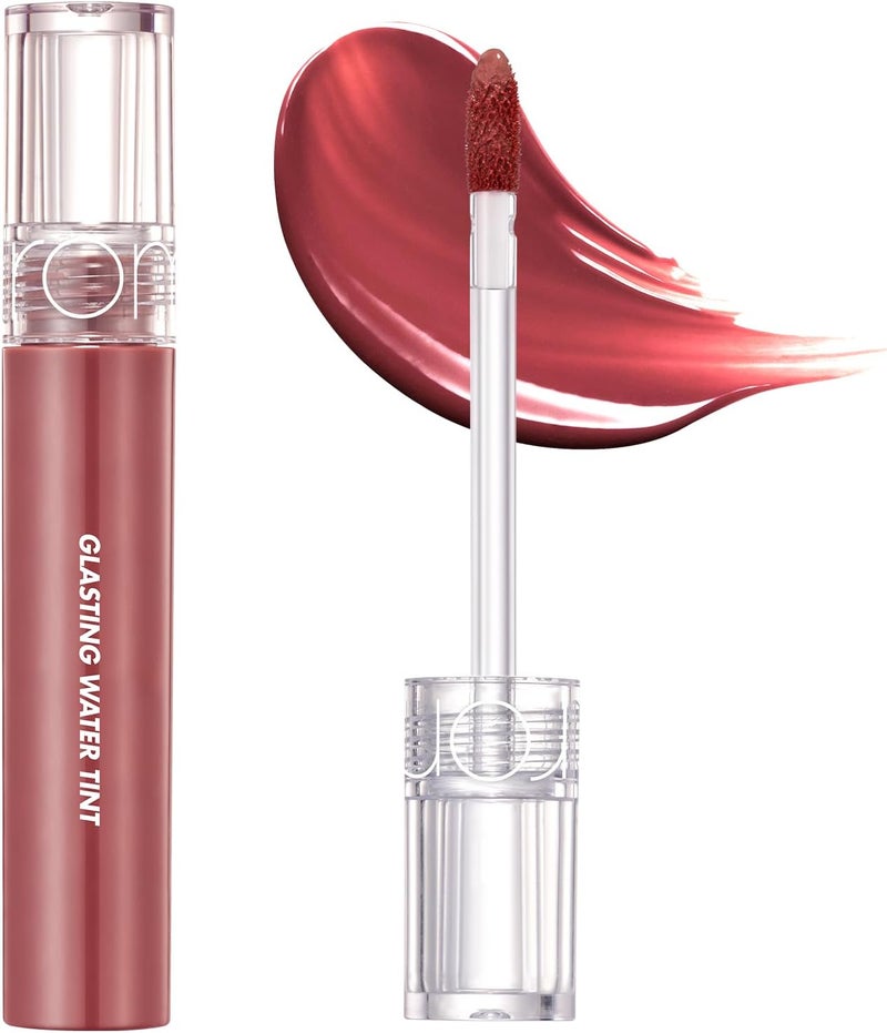 rom&nd Glasting Water Tint (جديد) 4 ألوانㅣلامع، يملأ الشفاه، طويل الأمد، لون نابض بالحياة، ملمس ناعمㅣ4 جرام 0.14 أونصة (16 Figrise) - Image 1