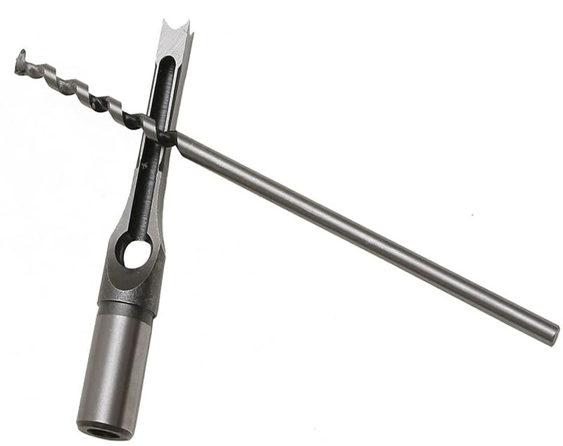 DIY Crafts DIY Crafts 95mm Square Hole Drill Bit Steel Woodworking Mortiser Hardness Sharp Durable Mortising Chisel Set for Wood Mortising Chisel Bit Auger Spur Cutter Woodworking Carpentry Drilling Tool 1  - Image 5