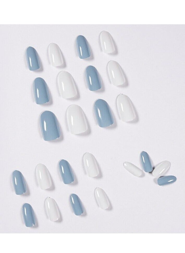 Salon Acrylic Reusable False Nails Set Double Tape and Glue Included - Image 3