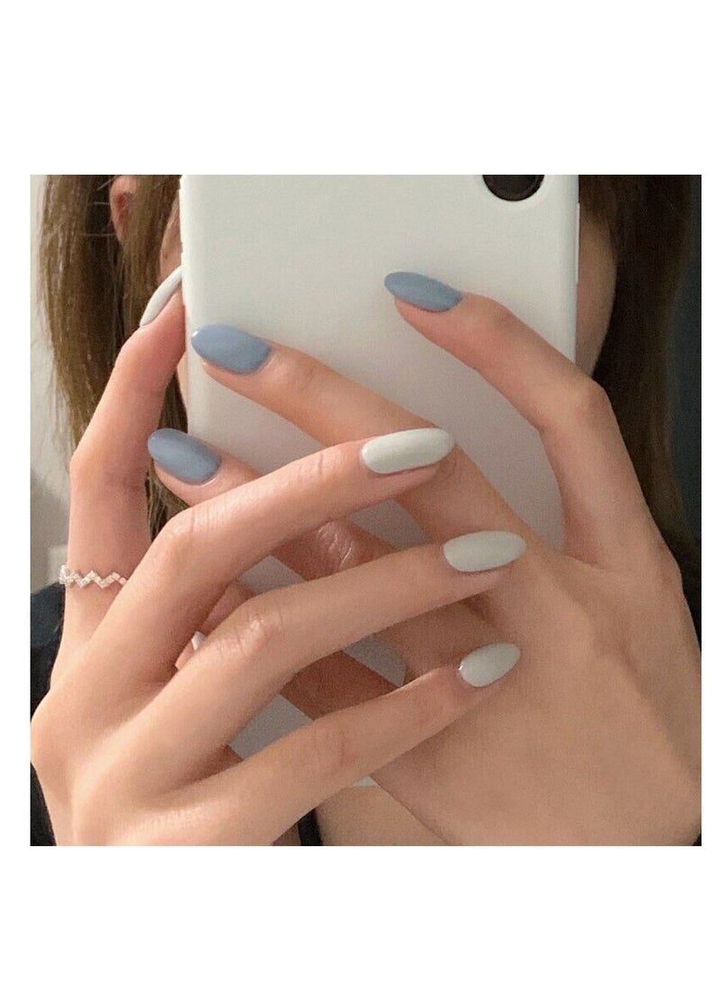 Salon Acrylic Reusable False Nails Set Double Tape and Glue Included - Image 1