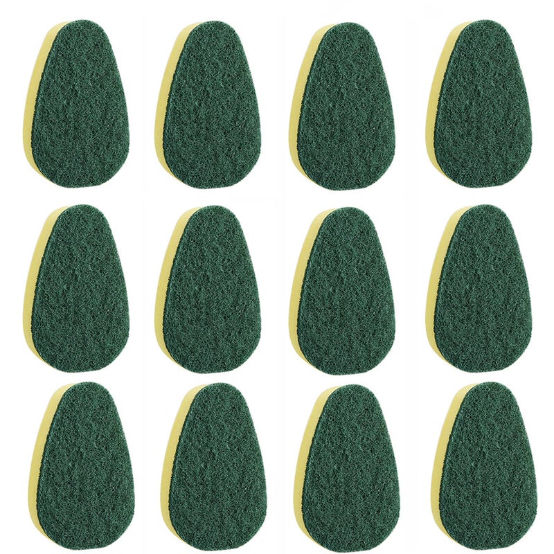 Dish Wand Refill 12Pack Durable Dish Wand SpongesCommon Dish Wand Refill Heads Replacement for Kitchen Cleaning