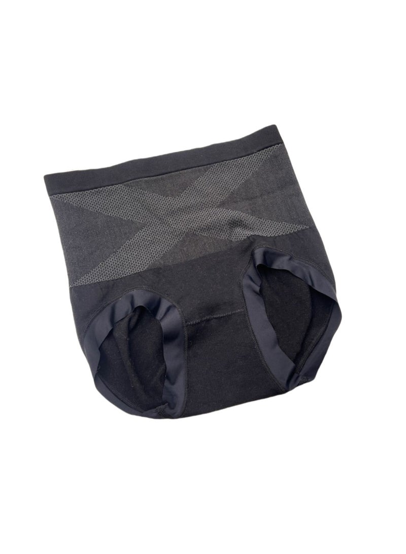 KUYING High Waisted Anti Glare Postpartum Waist Cinching And Hip Lifting Safety Pants For Body Shaping Set Of 6 - Image 3