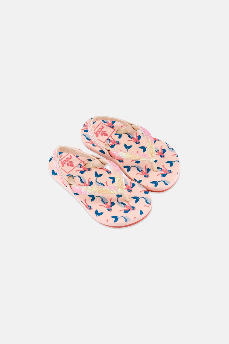 Reef صنادل بنات toddlers بطباعة جرافيك، متعددة الألوان - Image 4