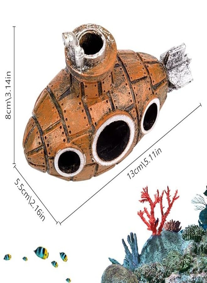 GIG BAZAAR Aquarium Pandubi Decoration Ornaments, Shelter and Breeding Area for Cherry Shrimp and Small Fish, Aquarium Decor with Small Holes (Brown) - Image 4