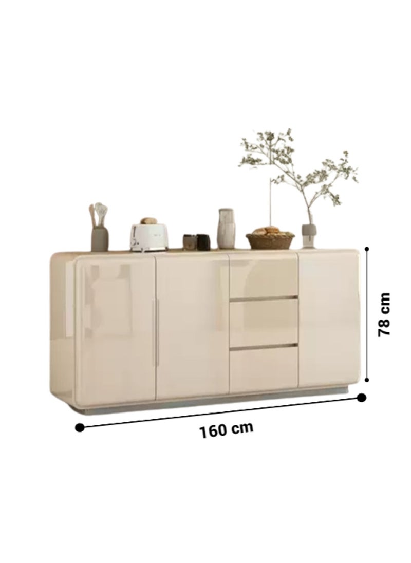 AWD Sideboard Buffet Cabinet Wooden Modern Storage Cabinet Durable Wood Home Kitchen Cabinet Organizer Shelf Storage Drawers for Kitchen Cabinet, Dining room, Living room.  - Image 2