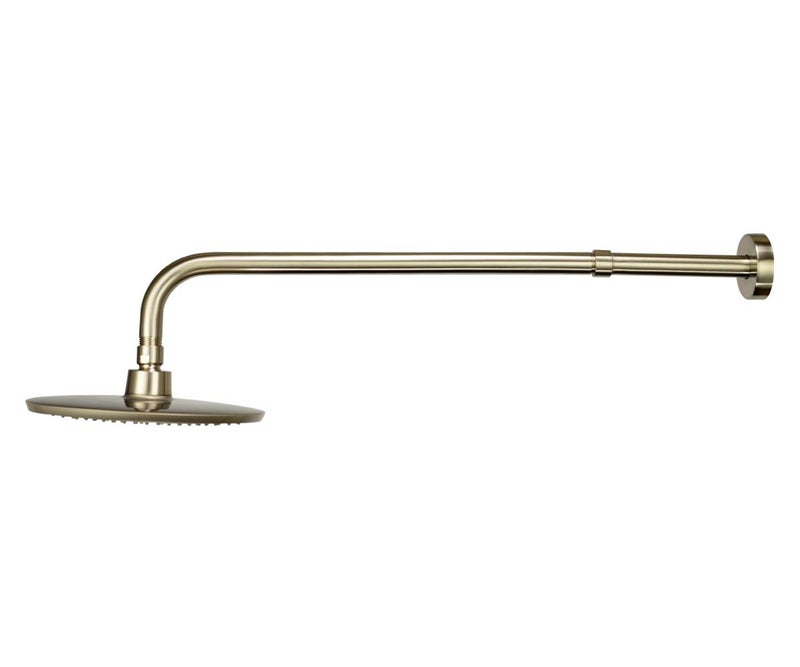 Purelux Shower Arm Extension, 6 inches Shower Head Extender Water Outlet Lowers Existing Shower Head, Brushed Nickel Finish Made of Solid Stainless Steel - Image 5