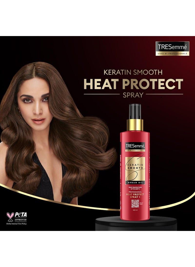 Tresemme TRESemme Keratin Smooth Heat Protect Spray Ideal for Heat Styling 200 ml  - Image 3