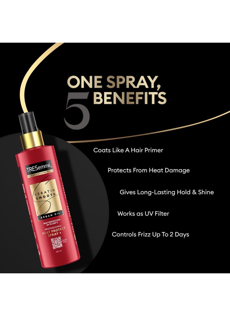 Tresemme TRESemme Keratin Smooth Heat Protect Spray Ideal for Heat Styling 200 ml  - Image 5
