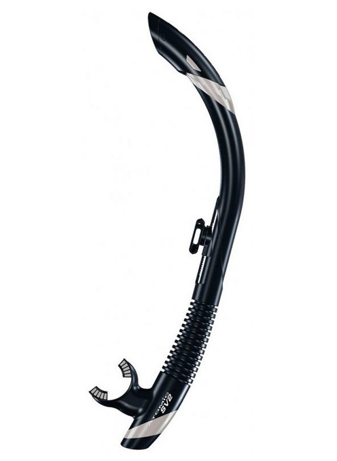 Atomic - Aquatics Sv2 Flex Dive Snorkel Black / Silver - Image 1