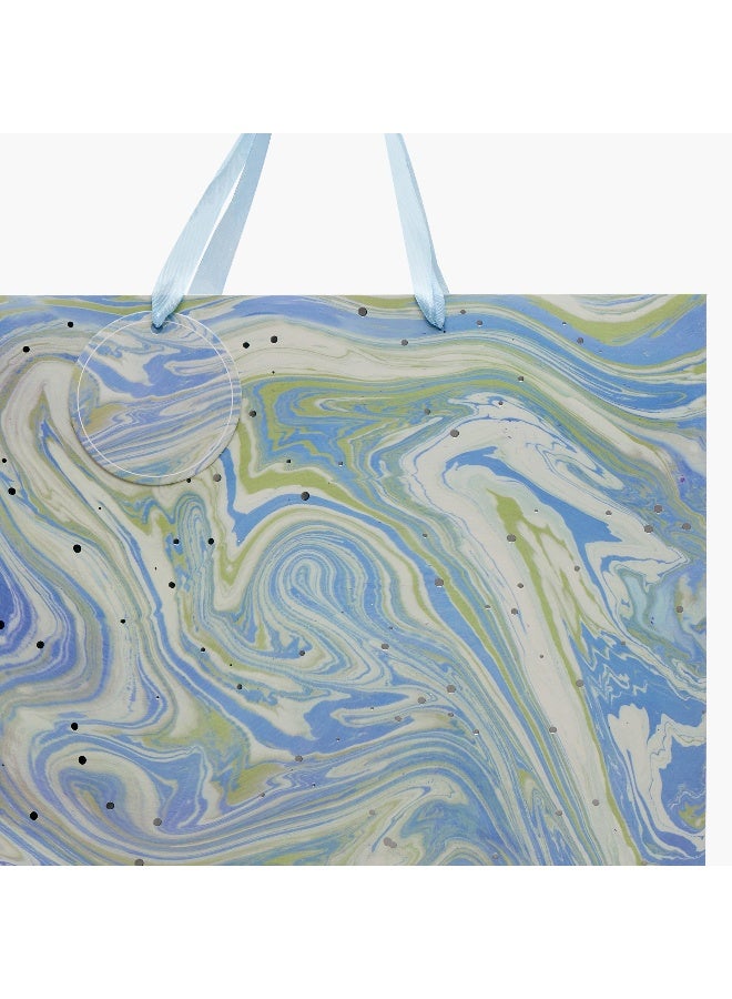 Findz Marble Print Paper Gift Bag - Extra Large - Image 3