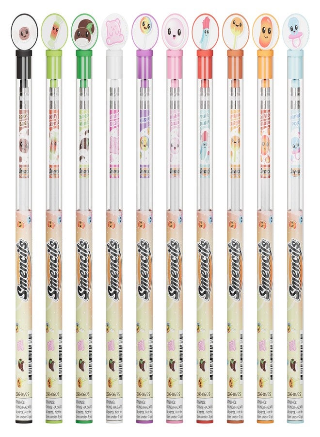 Scentco Candy Counter Smencils Cylinder - HB #2 Scented Pencils, 50 Count, Gifts for Kids, Party Favors, Classroom Rewards - Image 4