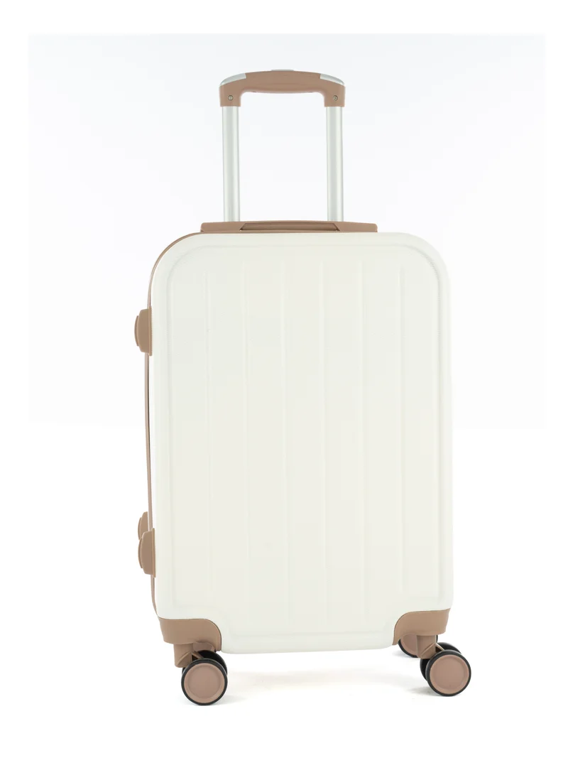 LIMRA Luggage set 6 pieces travel Bags with a distinctive design from limra beige/gold