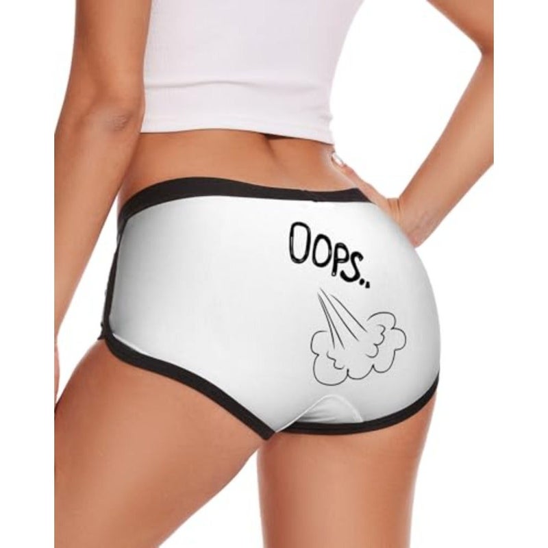 Aueyan Womens Boyshorts Panties Stretchy Boxer Briefs Novelty Lounge Sleep Shorts - Image 1